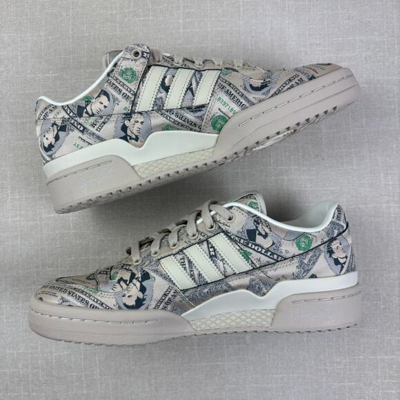 💸 adidas Forum Wings 1.0 Low "Jeremy Scott Money" 9.5M - Picture 4 of 6